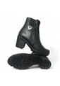Botines De Mujer En Cuero Color Negro MoreLiber Ref. Lux de Monserrate