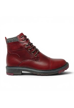 Botas En CUERO Para Hombre Color Vino Marca Monserrate Ref. Cumbre