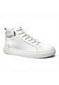 Tenis En CUERO Para Mujer Marca Moreliber Ref Prisma Color Blanco de Monserrate
