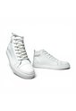 Tenis En CUERO Para Mujer Marca Moreliber Ref Prisma Color Blanco de Monserrate
