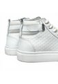 Tenis En CUERO Para Mujer Marca Moreliber Ref Prisma Color Blanco de Monserrate