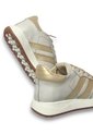 Tenis En CUERO Para Mujer Marca Moreliber Ref Elite Color Nacar-oro de Monserrate