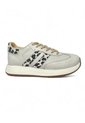 Tenis En CUERO Para Mujer Marca Moreliber Ref Elite Color Nacar-beige de Monserrate