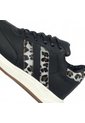 Tenis En CUERO Para Mujer Marca Moreliber Ref Elite Color Negro-print de Monserrate