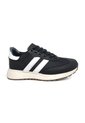 Tenis En CUERO Para Mujer Marca Moreliber Ref Elite Color Negro-Blanco de Monserrate