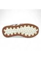 Tenis En CUERO Para Mujer Marca Moreliber Ref Elite Color Vino-Blanco de Monserrate