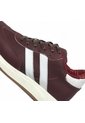 Tenis En CUERO Para Mujer Marca Moreliber Ref Elite Color Vino-Blanco de Monserrate