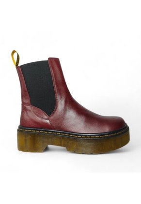 Botines De Mujer En Cuero Color Vino MoreLiber Ref. Frenesí