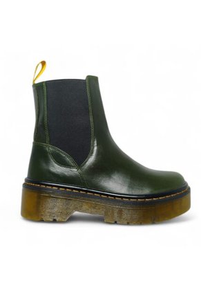 Botines De Mujer En Cuero Color Verde Esmeralda MoreLiber Ref. Frenesí