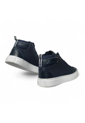 Tenis En CUERO Para Mujer Marca Moreliber Ref Prisma Color Azul