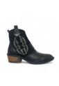 Botines De Mujer En Cuero Color Negro MoreLiber Ref. Legado de Monserrate