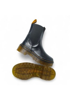 Botines De Mujer En Cuero Color Negro MoreLiber Ref. Frenesí