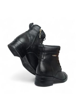 Botines De Mujer En Cuero Color Negro MoreLiber Ref. Jubilo