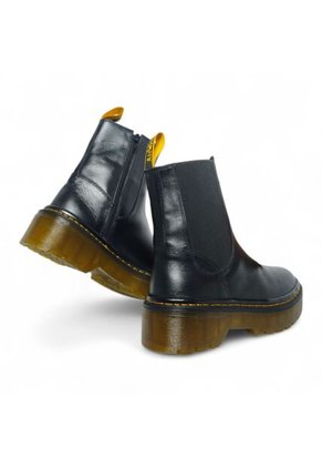 Botines De Mujer En Cuero Color Negro MoreLiber Ref. Frenesí