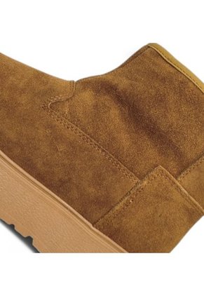 Botines De Mujer En Cuero Color Miel MoreLiber Ref. Nube