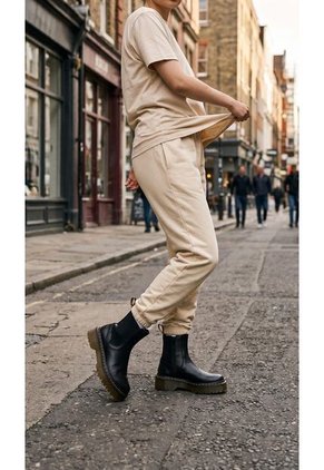 Botines De Mujer En Cuero Color Negro MoreLiber Ref. Frenesí