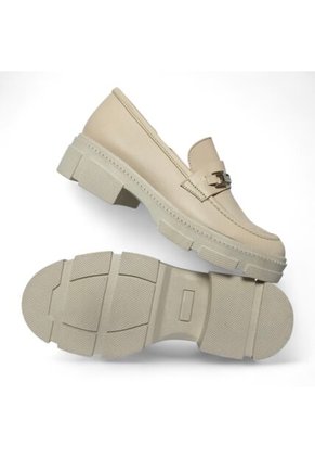 Zapatos Para Mujer En Cuero Color Beige Marca MoreLiber Ref. Selecta