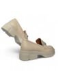 Zapatos Para Mujer En Cuero Color Beige Marca MoreLiber Ref. Selecta de Monserrate