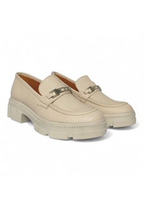 Zapatos Para Mujer En Cuero Color Beige Marca MoreLiber Ref. Selecta