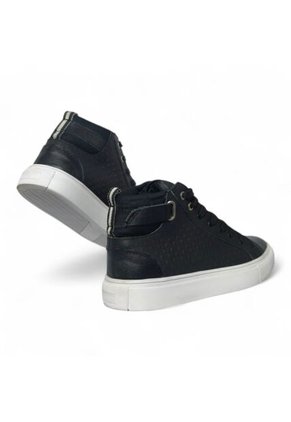 Tenis En CUERO Para Mujer Marca Moreliber Ref Prisma Color Negro