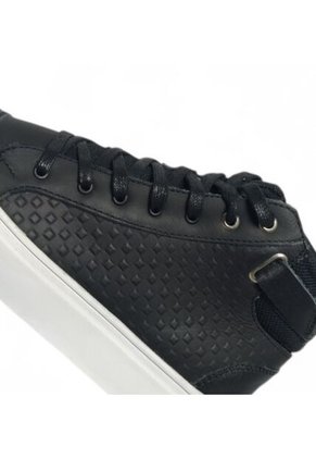 Tenis En CUERO Para Mujer Marca Moreliber Ref Prisma Color Negro