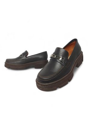 Zapatos Para Mujer En Cuero Color Café Marca MoreLiber Ref. Selecta