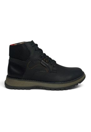 Botas En CUERO Para Hombre Marca Monserrate Ref Maloka Color Negro