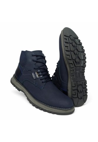 Botas En CUERO Para Hombre Marca Monserrate Ref Maloka Color Azul Monserrate