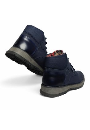 Botas En CUERO Para Hombre Marca Monserrate Ref Maloka Color Azul