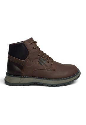 Botas En CUERO Para Hombre Marca Monserrate Ref Maloka Color Café