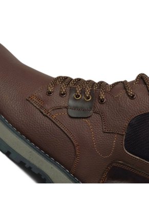 Botas En CUERO Para Hombre Marca Monserrate Ref Maloka Color Café
