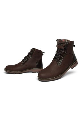 Botas En CUERO Para Hombre Marca Monserrate Ref Ceiba Color Café
