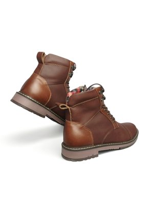 Botas En CUERO Para Hombre Marca Monserrate Ref Ceiba Color Miel