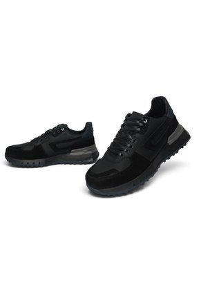 Tenis En CUERO Para Hombre Marca Monserrate Ref Macondo Color Negro