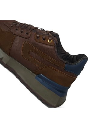 Tenis En CUERO Para Hombre Marca Monserrate Ref Macondo Color Café