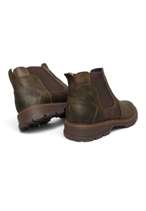 Botas En CUERO Para Hombre Marca Monserrate Ref Caporal Color Café