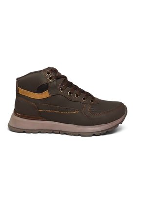 Tenis En Bota De CUERO Para Hombre Marca Monserrate Ref Palmas Color Café