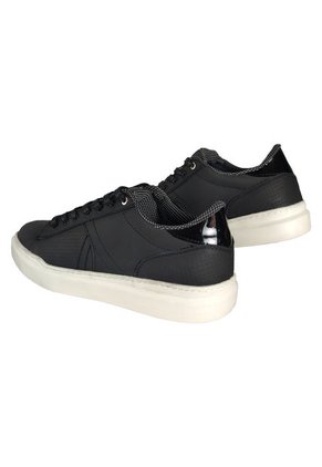 Tenis En Cuero Para Hombre Marca Monserrate Ref. Mulato Color Negro