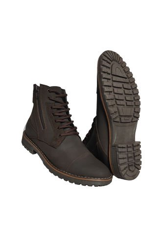 Botas En Cuero Para Hombre Color Café Marca Monserrate Ref. Quimbaya Monserrate