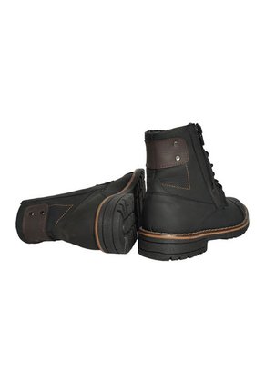 Botas En Cuero Para Hombre Color Negro Marca Monserrate Ref. Quimbaya