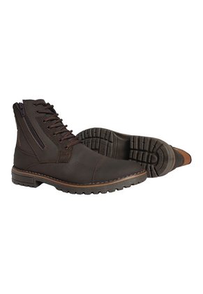 Botas En Cuero Para Hombre Color Café Marca Monserrate Ref. Quimbaya