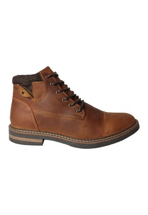 Botas En Cuero Para Hombre Color Caoba Marca Monserrate Ref. Galeras