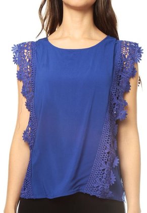 Blusa Azul Rey MONTAGE