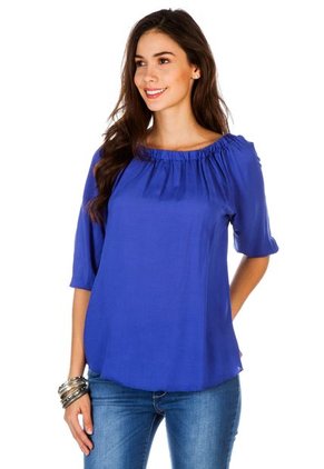 Blusa Azul Rey MONTAGE