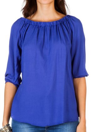 Blusa Azul Rey MONTAGE