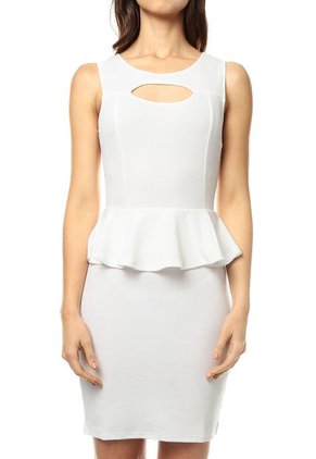 Vestido Blanco Hueso MONTAGE