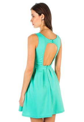 Vestido Verde Jade MONTAGE