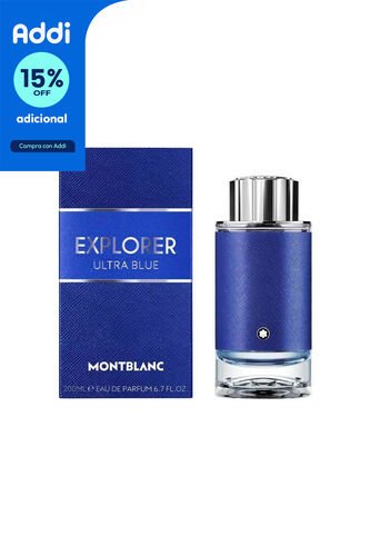 Perfume Explorer Ultra Blue De Mont Blanc Para Hombre 200 Ml Montblanc
