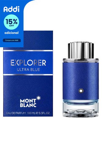 Perfume Explorer Ultra Blue De Mont Blanc Para Hombre 100 Ml Montblanc