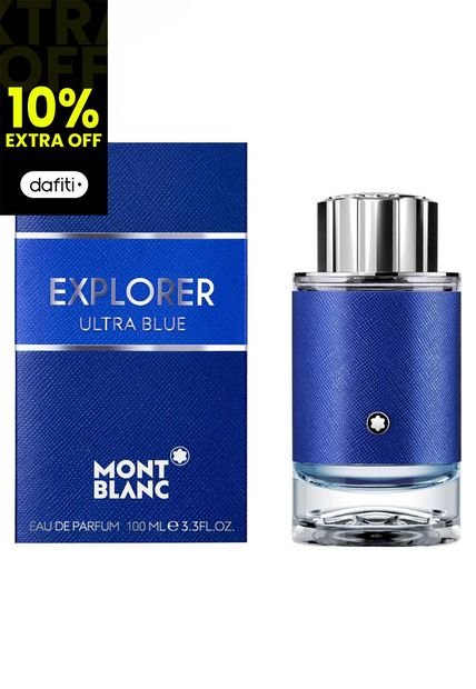 Perfume Explorer Ultra Blue De Mont Blanc Para Hombre 100 Ml